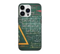 SDTLMNW Formulas Shapes Theory Math Lesson Word Printed Phone Case for iPhone 14 Pro 6.1 inch Shockproof Phone Case Cover for iPhone 14 Pro,Anti-Fingerprint,Non-Yellowing White