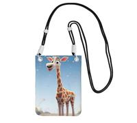 SDTYKHJ Cell Phone Purse Cartoons Giraffe Crossbody Bags Waterproof Cell Phone Bag Shoulder Handbag for Women