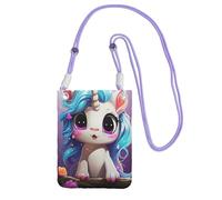 SDTYKHJ Cell Phone Purse cute unicornios Crossbody Bags Waterproof Cell Phone Bag Shoulder Handbag for Women