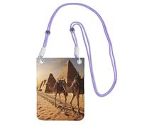 SDTYKHJ Cell Phone Purse Egypt Camels Crossbody Bags Waterproof Cell Phone Bag Shoulder Handbag for Women