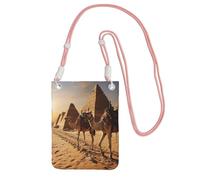 SDTYKHJ Cell Phone Purse Egypt Camels Crossbody Bags Waterproof Cell Phone Bag Shoulder Handbag for Women