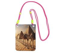 SDTYKHJ Cell Phone Purse Egypt Camels Crossbody Bags Waterproof Cell Phone Bag Shoulder Handbag for Women