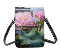 SDTYKHJ Cell Phone Purse Flowers Crossbody Bags Waterproof Cell Phone Bag Shoulder Handbag for Women
