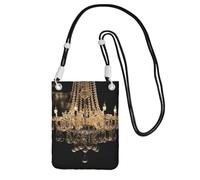 SDTYKHJ Cell Phone Purse Gorgeous Crystal Chandelier Crossbody Bags Waterproof Cell Phone Bag Shoulder Handbag for Women