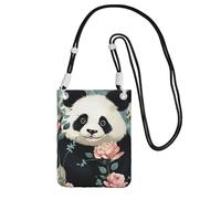 SDTYKHJ Cell Phone Purse Lovely Panda Printed Crossbody Bags Waterproof Cell Phone Bag Shoulder Handbag for Women