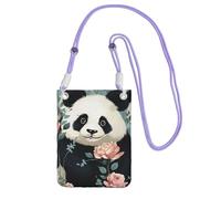SDTYKHJ Cell Phone Purse Lovely Panda Printed Crossbody Bags Waterproof Cell Phone Bag Shoulder Handbag for Women