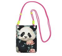 SDTYKHJ Cell Phone Purse Lovely Panda Printed Crossbody Bags Waterproof Cell Phone Bag Shoulder Handbag for Women