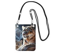 SDTYKHJ Cell Phone Purse Mountain Lions Crossbody Bags Waterproof Cell Phone Bag Shoulder Handbag for Women