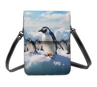 SDTYKHJ Cell Phone Purse Penguins Crossbody Bags Waterproof Cell Phone Bag Shoulder Handbag for Women