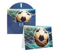 SDTYKHJ Greeting Card with Envelopes 4x6 in Get Well Blank Note Cards Goal Soccer Birthday Card Thinking of You Card Funny Postcards for Birthday Wedding Invitations