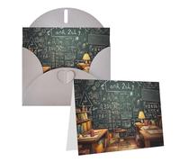 SDTYKHJ Greeting Card with Envelopes 4x6 in Get Well Blank Note Cards Math Birthday Card Thinking of You Card Funny Postcards for Birthday Wedding Invitations