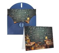 SDTYKHJ Greeting Card with Envelopes 4x6 in Get Well Blank Note Cards Math Birthday Card Thinking of You Card Funny Postcards for Birthday Wedding Invitations