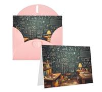 SDTYKHJ Greeting Card with Envelopes 4x6 in Get Well Blank Note Cards Math Birthday Card Thinking of You Card Funny Postcards for Birthday Wedding Invitations