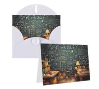 SDTYKHJ Greeting Card with Envelopes 4x6 in Get Well Blank Note Cards Math Birthday Card Thinking of You Card Funny Postcards for Birthday Wedding Invitations