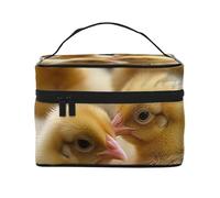 SDTYKHJ Makeup Bag for Women Cosmetic Bag Travel Toiletry Bag Little Chickens Make Up Organizer with Handle
