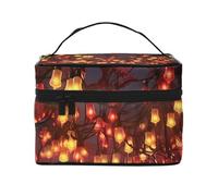 SDTYKHJ Makeup Bag for Women Cosmetic Bag Travel Toiletry Bag Paper Lantern Make Up Organizer with Handle