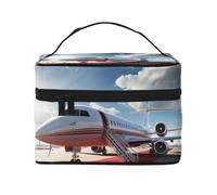 SDTYKHJ Makeup Bag for Women Cosmetic Bag Travel Toiletry Bag Red Carpet Airplane Make Up Organizer with Handle