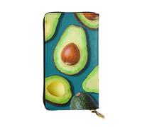 SDTYKHJ Women's Wallet Clutch Large Capacity Long Wallet Fresh Tropical Fruit Leather Ladies Card Phone Holder Travel Purse