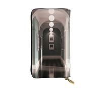 SDTYKHJ Women's Wallet Clutch Large Capacity Long Wallet Hallway Decor Leather Ladies Card Phone Holder Travel Purse