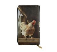 SDTYKHJ Women's Wallet Clutch Large Capacity Long Wallet Three Chickens Leather Ladies Card Phone Holder Travel Purse