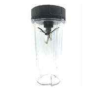 Sduck Replacement Parts for Nutri Ninja Blender, 16-Ounce (16 oz.) Single Serve Cup and Blade Fit for Nutri Ninja Series BL770 BL771 BL772 BL773 BL774 BL780 BL660 4 Tab Blenders