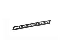 SDUEYZS 3D Metal Titanium Emblems Car Body Chrome Decal Badge Sticker for BMW M1 M3 M4 M5 M6 X1M X3M X4M X5M X6M Competition,13.0cm