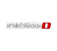 SDUEYZS 3D Metal Titanium Emblems Car Body Chrome Decal Badge Sticker for Nissan NISMO,A