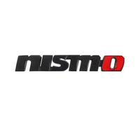 SDUEYZS 3D Metal Titanium Emblems Car Body Chrome Decal Badge Sticker for Nissan NISMO,B