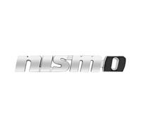 SDUEYZS 3D Metal Titanium Emblems Car Body Chrome Decal Badge Sticker for Nissan NISMO,C