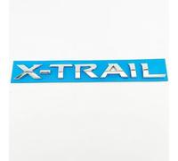 SDUEYZS 3D Metal Titanium Emblems Car Body Chrome Decal Badge Sticker for Nissan XTRAIL X-TRAIL,Silver-A