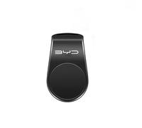 SDUEYZS Magnetic Car Phone Holder for BYD F3 E6 Atto 3 Yuan Plus Song Max F0 G3 I3 E3 Qin Han Air Vent Clip Mount Stand Aluminum Alloy Metal Car Phone Cradle,Black-A