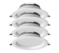 SDUYTDG 4 Pack 5W-18W LED Downlight 2inch 3inch 4inch 5inch 6inch Ultra Thin Recessed Ceiling Light Dimmable Round Panel Light Wafer Light,spot Lights