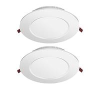 SDUYTDG Canless LED Recessed Light 2in 3in 4in 6in 8in Eyeball Downlight 4000K 3W-24W Flush Mount Ceiling Light For Bedroom Panel Light Pack Of 2/6/9