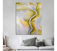 SDVIB Georgia o'Keeffe Minimalist Abstraction Canvas Painting Print Room Home Decor Modern Wall Art Oil Painting Poster Picture 60x80cm Frameless