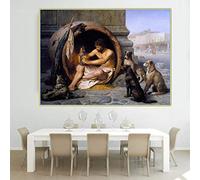 SDVIB Jean-Leon Gerome《Diogenes》Canvas Oil Painting World Famous Artwork Picture Modern Wall Art Prints Home Decoration 40x60cm Frameless