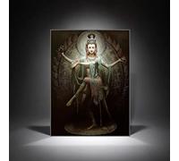 SDVIB Kwan-yin Guanyin Art Print of Poster Exhibition Buddha Canvas Paintings Drawing Posters Prints for Home Decor Canvas Print 50x70cm Frameless