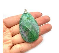 SDVUAHUJ Agate Pendants Fashion Semi-precious Stone Section Irregular Shape DIY For Making Bracelets 1Pcs(C-1pc)