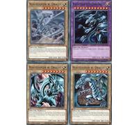 SDWD-DE034 Blue-Eyed Ultimate Dragon Fusion Set Common 1st Edition German Structure Deck: Blue-Eyes White Destiny with MZTCG Shipping Protection Yugioh