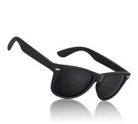SDXCJY Sunglasses Classic Style Retro Sun Shades Eye Glasses UV400 Driving Cycling Sports Fishing Travel Sun glasses for Adult Men Women Summer Beach Party Accessories (black)