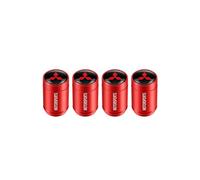SDYAYFGE 4pcs Car Metal Tire Valve Caps, for Mitsubishi Eclipse Cross Tyres Leak-Proof Waterproof Stems Cover Dust decorate protecting Accessories,A