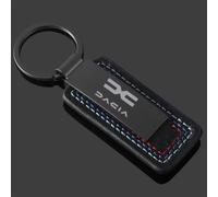 SDYAYFGE Anti Lost Car Keychain,for Duster Dacia Spring Logan Sandero Jogger Lodgy Bigster Dokker Fob Logo Emblems Keyring Replacement Swivel scratch proof Lanyard Accessory,A