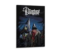 SDYFERBX Darkest Dungeon Game Poster Darkest Dungeon 2 Poster Decorative Painting Canvas Wall Posters And Art Picture Print Modern Family Bedroom Decor Posters 20x30inch(50x75cm)