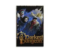 SDYFERBX Darkest Dungeon Video Game PosterDarkest Dungeon Characters Poster Decorative Painting Canvas Wall Posters And Art Picture Print Modern Family Bedroom Decor Posters 08x12inch(20x30cm)