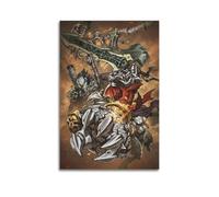 SDYFERBX Darksiders II Game Poster 3 Poster Decorative Painting Canvas Wall Posters And Art Picture Print Modern Family Bedroom Decor Posters 16x24inch(40x60cm)