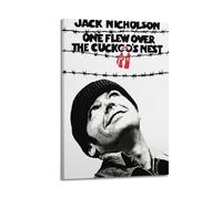 SDYFERBX One Flew Over The Cuckoo's Nest Movie Poster Poster Decorative Painting Canvas Wall Posters And Art Picture Print Modern Family Bedroom Decor Posters 16x24inch(40x60cm)