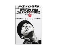 SDYFERBX One Flew Over The Cuckoo's Nest Movie Poster Poster Decorative Painting Canvas Wall Posters And Art Picture Print Modern Family Bedroom Decor Posters 12x18inch(30x45cm)