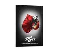 SDYFERBX Sin City Movie Poster10 Poster Decorative Painting Canvas Wall Posters And Art Picture Print Modern Family Bedroom Decor Posters 16x24inch(40x60cm)