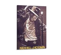 SDYFERBX Singer Michael Jackson Retro Poster1 Poster Decorative Painting Canvas Wall Posters And Art Picture Print Modern Family Bedroom Decor Posters 16x24inch(40x60cm)