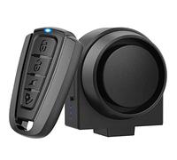 SDYGDB 113dB Remote Motorcycle Alarm Wireless Vibration Motion Sensor Bike Alarm Siren Waterproof USB Rechargeable Bicycle Alarm Anti Theft Security System for Electric Scooter Moped(black)