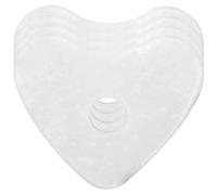 SDYGDB 4 Pack Cat Water Fountain Filters Activated Carbon Filters for Automatic Cat Drinking Fountain Heart Shaped Pet Fountain Filter Set Cat Fountain Filter Replacement